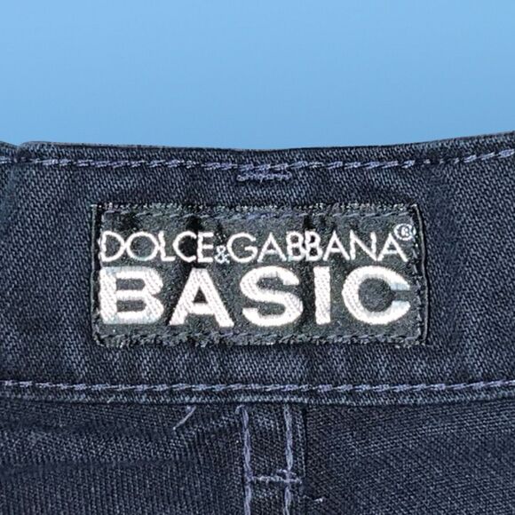 Men’s Black Dolce & Gabanna Basic Jeans Size 27x31 - Picture 6 of 8
